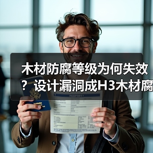 木材防腐等级为何失效？设计漏洞成H3木材腐烂主因（图3）