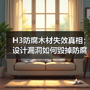H3防腐木材失效真相：设计漏洞如何毁掉防腐等级？（图1）