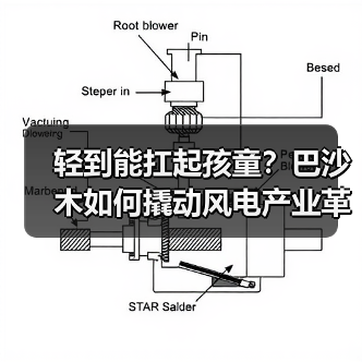 轻到能扛起孩童？巴沙木如何撬动风电产业革新（图1）