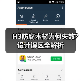 H3防腐木材为何失效？设计误区全解析（图1）