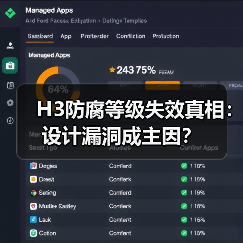 H3防腐等级失效真相:设计漏洞成主因?(图1) H3防腐等级失效真相:设计漏洞成主因?(图1)