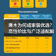 唐木为何成家装优选?高性价比与广泛适配解析(图4) 唐木为何成家装优选?高性价比与广泛适配解析(图4)