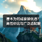 唐木为何成家装优选?高性价比与广泛适配解析(图3) 唐木为何成家装优选?高性价比与广泛适配解析(图3)