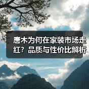 唐木为何在家装市场走红?品质与性价比解析(图1) 唐木为何在家装市场走红?品质与性价比解析(图1)