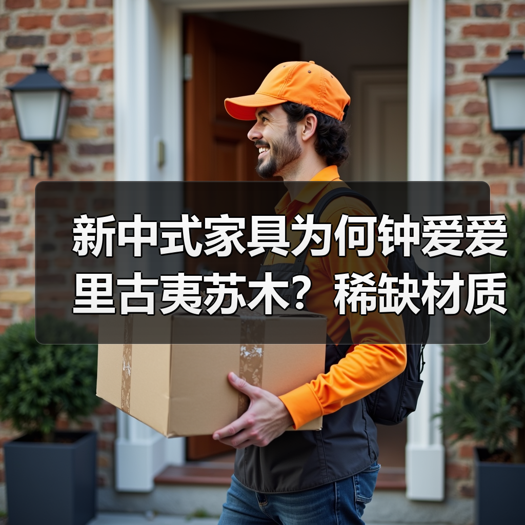 新中式家具为何钟爱爱里古夷苏木？稀缺材质深度解析（图2）